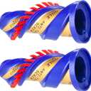 2 Pack Compatible with Dyson vacuum cleaner roller brushes V7 V8 V10 V11 V15 V10S and V12 models (blue washable nylon bristles)
