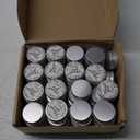 MTLEE 50 Pcs Eucalyptus Baby Shower Scented Candles Gift Travel Tin Aromatherapy Candles Favors for Baby Shower Favors Wedding Gifts Compound Scent Essential Oil