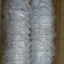 22 Pack Plastic Dessert Cups 6 oz Clear Ice Cream Sundae Tasting Bowls, Mini Round Swirl Tulip Shape Party Buffet Serving Cups for Yogurt Salad Appetizer Chocolate Fruit