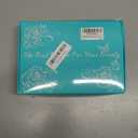 Lativ Brown Wig With Bangs Long Wavy Brown Mixed Blonde Highlight Wig with Dark Roots Ombre Natural Curly Synthetic Resistant Fiber Wigs for Women Daily Party Use, 26 Inches