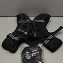 BAGAIL Weighted Vest, 5lb/8lb/10lb/12lb/15lb/20lb/25lb/30lb Weight Vest for Walking & Weight Loss, Reflective Rucking Vest with Phone Pouch for Women & Men, Home Gym & Outdoor Training (Black, 10LB)