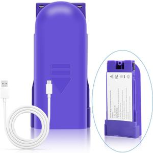 Bisenkud 1 Pack Rechargeable Battery Pack Replacement for Swiffer® Power Mop™, 2000mAh Lithium Ion Battery Holder with Charging Port （500 Cycles, 3 Years）
