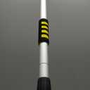 Buyplus 12FT Telescopic Gutter Cleaning Tools from the Ground, Long Reach Gutter Cleaner Wand with Hose Attachment, Rain Gutter Cleaner Tool with Extension Pole for 2nd Story House