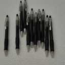 BIC Velocity Retractable Ballpoint Pens, Medium Point (1.0 mm), Black Ink Pens, 12-Count Pack, With Comfortable Grip