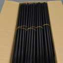 LANTEFUL 10 Tiers Shoe Rack 50 Pairs Large Capacity Tall Shoe Organizer Sturdy Shoe Storage with Two Hooks Space Saving Metal Wide Shoe Rack for Closet, Entryway, Bedroom, Black (10 Tier-61.2" High-34" Wide)