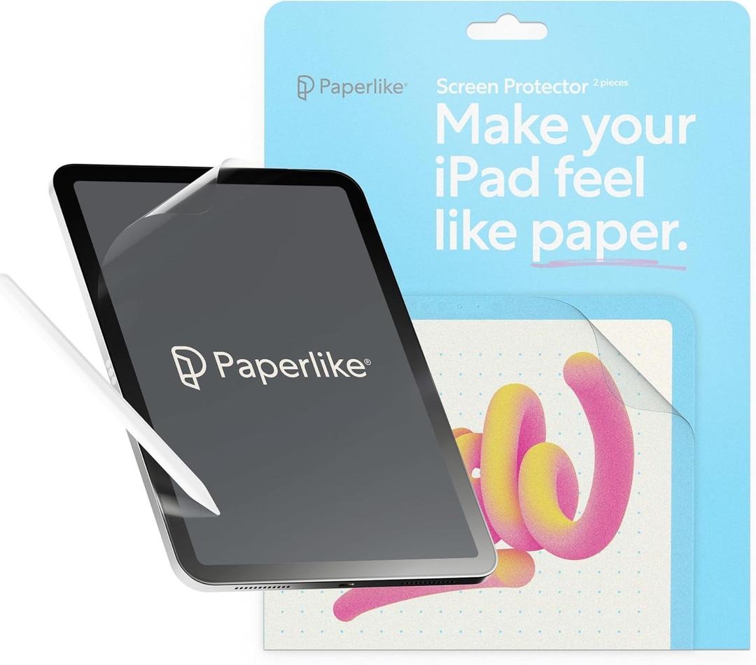 Paperlike 2.1 Screen Protector (2X) for iPad Mini 8.3" (2021/24) for an Authentic Paper-Feel (iPad Mini 8.3" (2021-2024))