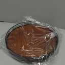 Farmhouse Oak 9" Lazy Susan Turntable Organizer for Cabinet, Round Wooden Lazy Susan Organization and Storage for Dining Table, Pantry, Kitchen, Countertop, Cupboard,Home Decor, Walnut Wood