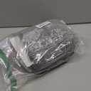 ELEGANT LIFE HOME Bed Pillow Sham Royal Cotton Velvet Pic-Stitch King Pillow Sham - 20'' x 36'', Grey, 1 Piece