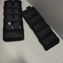 Ankle Weights, Wrist Arm Leg Weights 10 LBS x 2 for Women, Kids and Men, Comfortable and Soft, Perfect for Dancing, Running, Walking, Fitness, Workout (Black)