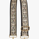 ALLZEDREAM Purse Strap Crossbody Replacement Handbag Shoulder Bag 2" Wide Adjustable Embroidered Lace Sequins