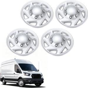 Wheel Cover Rims Hubcaps 16 Inch Set of 4
Compatible with Ford E-150 E-250 E-350 E-450 1998 1999 2000 2001 2002 2003 2004 2005 2006 2007 2008 2009-2024 Wheel Hub Cap