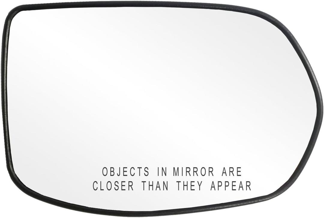Fit System 80217 Passenger Side Non-Heated Mirror Glass w/Backing Plate, Honda CR-V, 4 15/16" x 7 7/16" x 7 5/8"