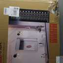 24x28 Inch Silver Bathroom Mirror, Brushed Metal Framed Silver Vanity Mirror for Wall, Shatterproof, Anti- Rust, Horizontally or Vertically Mounted