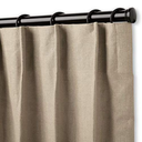 Add Pinch Pleat to Our Custom Made Curtain, Wide 1 Panel Single Pinch Pleat, 130x90 in