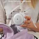 White Noise Sound Machine with 27 Soothing Sounds,Sleep Sound Timer and Memory Function - Portable Sound Machine for Baby and Adult at Home,Office,Travel and More