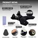Balance Board for Core Workout, Portable Plank Board Training Equipment, Wobble Balance Board, Adjustable Home Fitness Equipment for Core Strength, Workout Equipment for Full-Body Workouts