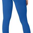 Sunzel Sunzfly Invisible Butt Scrunch Workout Leggings for Women, Butt Lifting High Waisted Gym Yoga Pants with Tummy Control (Blue, L)