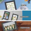 10 Pack Pre-Cut 11 x 14 Black Picture Mats for 8.5x11 Photos - White Core Bevel Cut Frame Matte, Acid Free, Ideal for Frames/Artwork/Prints