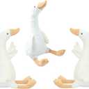 3pcs 15.7" Swan Stuffed Animal,Goose Plush White Stuffed Animal Toy Gifts for Kids