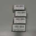 4 x Electric Drill Compatible PVC Pipe Threader Kit with Various Die Sizes, PVC Thread Maker Tool for Electric Drill, 1/2" 3/4" Tool, Plastic Pipe Threader Kit, Rethreading Tool for Water Pipes (Internal)