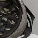 Schwinn Thrasher Helmet for Adults, Size 58-62 cm for Riders Ages 14+, Microshell, Adjustable Dial & Straps, Interior Padding, Air Vents, Lighted or Unlit, Visor, Adult Bike Helmet (Black)