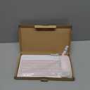 Rechargeable Bluetooth Keyboard and Mouse Combo for iPad, Ultra-Slim Portable Wireless Mouse Keyboard for iPad Pro Air Mini iPhone Samsung Tablet Cell Phone Android, iPadOS/iOS 13 and Above (Pink)