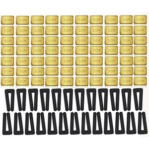 100PCS Ceiling Fan Blade Balancing Kit, 25 Sets Fan Balance Kit Including 25 Pcs Resilient Fan Balance Clips and 75 Pcs Metal Self-Adhesive 3G Weight, Practical Ceiling Fan Balancing Kit 100PCS Ceiling Fan Blade Balancing Kit, 25 Sets Fan Balance Kit Including 25 Pcs Resilient Fan Balance Clips and 75 Pcs Metal Self-Adhesive 3G Weight, Practical Ceiling Fan Balancing Kit