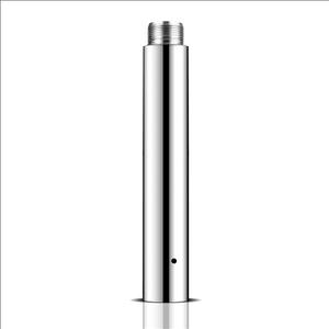 Pole Extension for Pole Dancing 45mm - 125/250/500mm Dancing Pole Extension, Easy to Install, Smooth Connection Chrome Extension for Dance Pole (Silver)