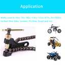 LUPING Chain Breaker Tool for 420-530 Roller Chain, Molybdenum Steel, Single Strand, Adjusts 420mm, 428mm, 520mm, 525mm, 528mm, 530mm Chains for ATVs, Dirt Bikes, GO Karts, Scooters, Pit Bikes