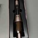 LANDOT Automatic Rotating Curling Iron 1-inch - Easy-to-Use Self Curling Wand, Ceramic Hair Curler for Women, Effortless Curls, Anti-Scald, Tangle-Free, Dual Voltage, Adjustable Temp, Rose Gold