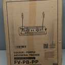 JANUA Pilates Board - Pilates Reformer Set, Multi-Purpose Foldable Pilates Reformer Board for Home, 5 in 1 Pilates Sliding Board (Purple)