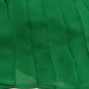 ebossy Women's High Waist Flowy Pleated Chiffon Maxi Skirt