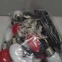 12 Pack Large C9 Christmas Decorations Outdoor, Waterproof C9 Christmas Lights Plug in with 2 Modes and Timer, Pathway Light for Party Indoor Yard Patio Walkway Garden Xmas Decoration (Red and White)