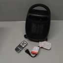 GiveBest Space Heater, 1500W Electric Portable Heaters for Indoor Use, Remote, 4 Mode, Timer, ECO Mode, PTC Ceramic Fast Safety Heat for Bedroom Office Home (Black-Digital)