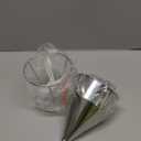 Multi-Caliber Pancake Batter Dispenser, Stainless Steel Funnel Cake Dispenser, Piston Funnel Cake Maker for Pancakes, Cupcakes,Crepes,Muffin,Waffles, Chocolate Balls (600)