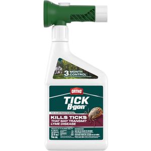 Ortho Tick B-gon Tick Killer Ready-to-Spray - Outdoor Tick Spray, Kills Ticks, Cat and Dog Fleas, and Mosquitoes - 32 fl. oz.