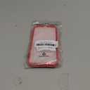 for iPhone 16 Pro Case Silicone Mag Safe, Compatible with Magsafe Ultra Slim Thin Magnetic Phone Case for Women Girls, Soft Rubber Gel Matte TPU Solid Color Minimalist Cover, Red