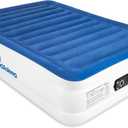 SoundAsleep Products CloudNine Series Air Mattress Includes Dual Smart Pump Technology - Full Size