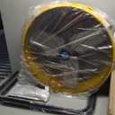 Tornado 24" Metal Drum Fan - High Velocity, 8540 CFM, 3-Speed, Heavy Duty for Industrial & Commercial Use, 1/3 HP Motor, 8 FT Cord, UL/ETL Listed (24 Inch Yellow)