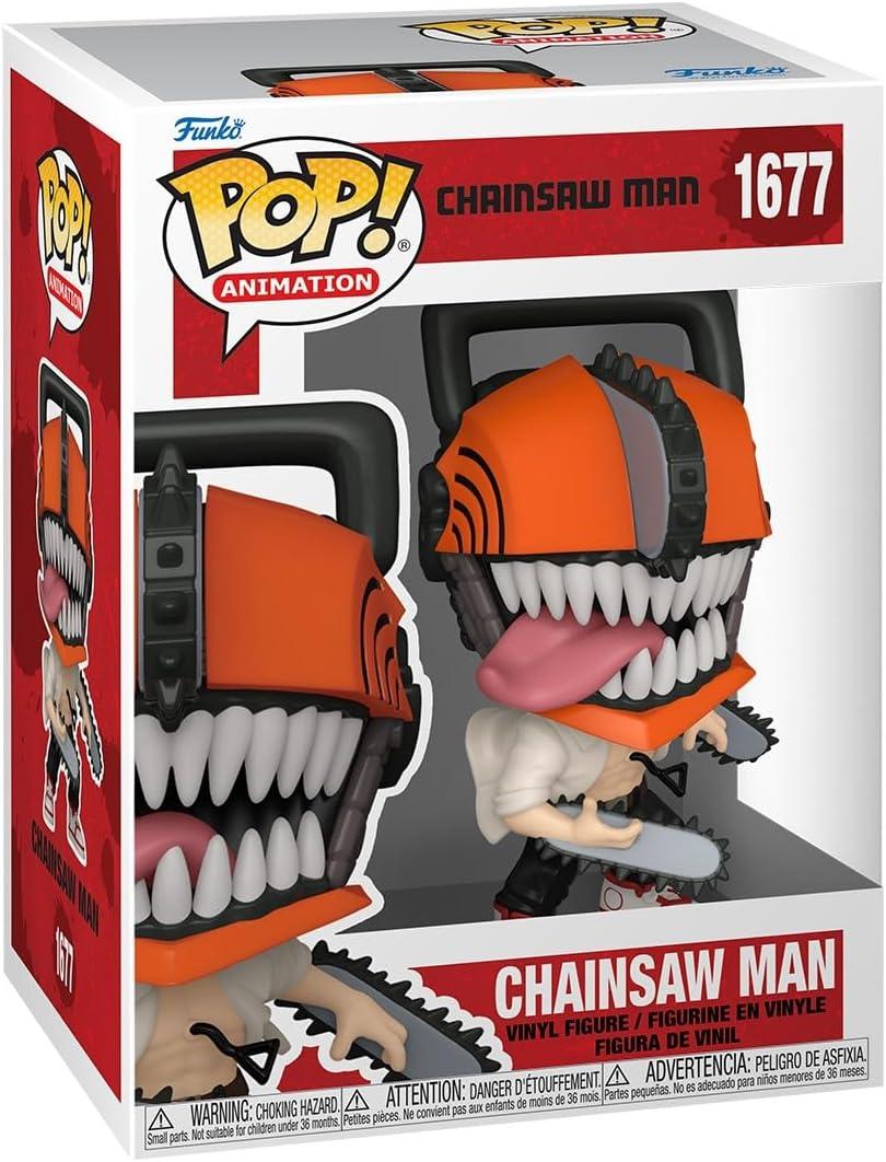 Funko POP! Animation - CSM - Chainsaw Man - 1/6 Odds for Rare Chase Variant - Bloody - Collectable Vinyl Figure - Gift Idea - Official Merchandise - for Kids & Adults - Anime Fans