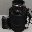 Hon&Guan 4" Air Filtration Kit: 4 Inch Inline Duct Fan with Speed Controller, 10" High Carbon Filter, 8 Ft Ducting & Rubber Coupler, Ventilation System for Grow Tents, Indoor Gardening, Hydroponics