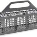 WD28X10128 Dishwasher Silverware Basket (19.7"x3.8"x8.4") for GE Dishwasher Replace WD28X10127 WD28X10131 WD28X10132 WP8531288 1088673 AP3772889 PS959351 EAP959351 by Cenipar