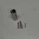 Upgraded Stainless Steel Trailer Jack Electric Drill Adapter with a 1/2 in Socket Adapter Bit Compatible with 1 Inch Jack Drive Shaft