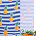 Microfiber Beach Towels - Oversized Beach Blanket Towel Portable Ultra Soft Super Water Absorbent Multi-Purpose Beach Throw Towel for Adults Girls Women Kids (Pineapple 1, 30"*60")