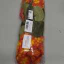 6 Bundles Artificial Fall Flowers Faux Mums,UV Resistant Fake Flowers Silk Flowers Fake Mums for Fall Decor Outdoor Indoor Table Centerpiece Kitchen Pot Porch Wedding Garden Cemetery Autumn