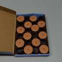 24 Pcs Brown Chair Leg Floor Protectors, Furniture Felt Pads Silicone Covers caps for Chairs,Chair Leg Protectors for Hardwood Floors (Large fit:1.3''-2'')