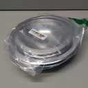 316048413 and 316048414 Stove Burner Drip Pans for Electric Stove Top - Perfectly Fit Frigidaire Kenmore Electric Range -Thickening to Prevent Bending and Rust - Include 2 x 6 in, 2 x 8 in (Chrome)