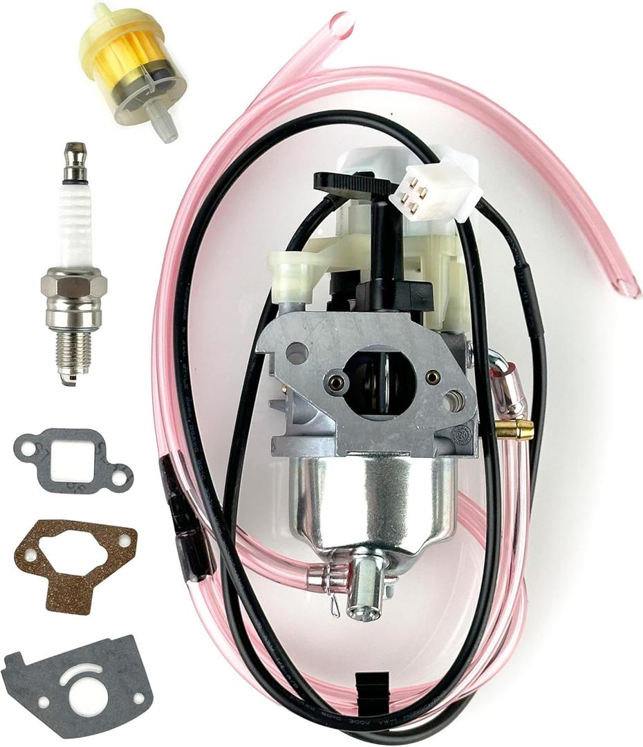 YAMAKATO HUAYI 16100-Z0D-D03 Carburetor with Spark Plug, Compatible with Honda EU2000i EB2000i EU2000iK1 EU2000iT1 BF30E D/E Generator  Replaces 16100Z0DD03 16100-Z0D-D01 P15D-2