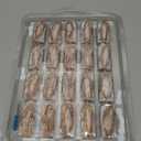 MUMUXI 20 Pack 3.3ft Fairy String Lights Battery Operated, Mini LEDs for Party Wedding Centerpiece Decorations, Crafts, Mason Jar Firefly Lights, Warm White (Copper)