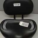 Bike Seat Noseless Wide Bicycle Seat for Women Men, Bike Seats Cushion Comfort for Big Butt, Multiple Fit Saddle for Peloton, Electric, Exercise, Cruiser Bikes (Backrest Black)